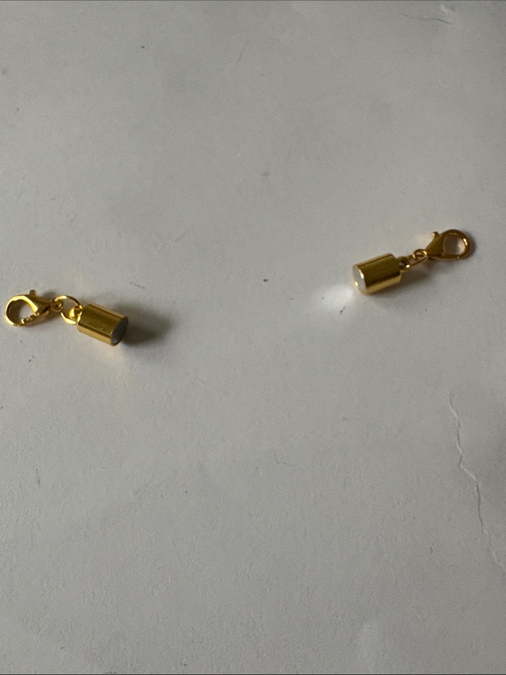 Gold-Tone Lobster Clasp Connectors (Set of 2)